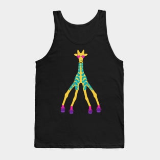 Y2K Giraffe in Sunglasses Tank Top